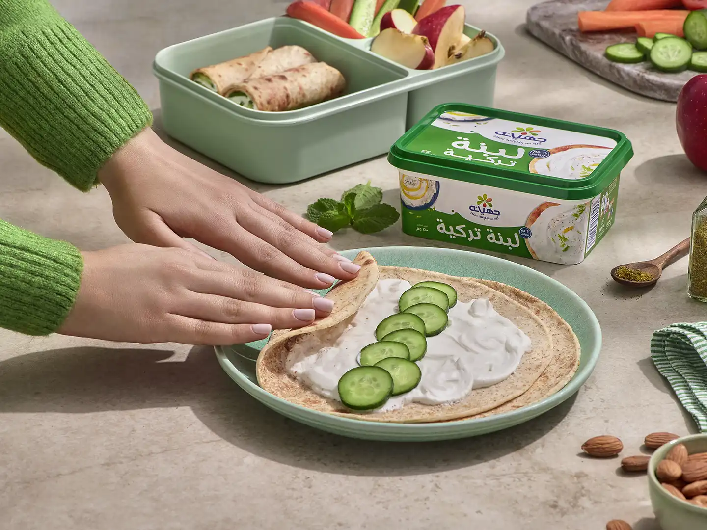 Egypt Juhayna labneh food photography launchbox 2 - juhayna turkish labneh