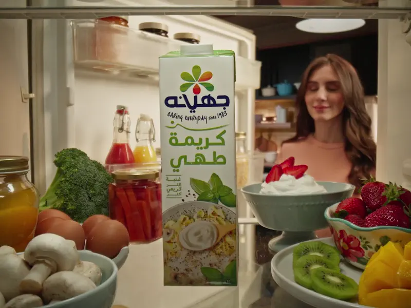 food Videography @ Mechanix Studios juhayna happy kitchen cooking cream videography egypt - open refergirator
